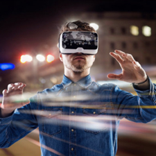 Virtual reality ontmantel de bom Schoonhoven